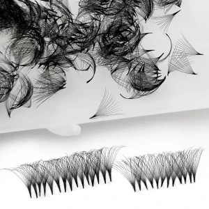 Pro Made Eyelash Extensions Pre Made Lash Fans Lash Extension Premade Fans 3D Pre Made Lash Fans CC Curl