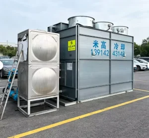 Professional Customizable Cooling Tower Industrial Flow Cross Flow Closed Cooling Tower Water Saving Cooling Tower