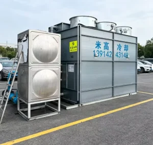 Professional Customizable Cooling Tower Industrial Flow Cross Flow Closed Cooling Tower Water Saving Cooling Tower