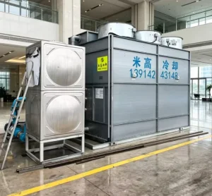 Professional Customizable Cooling Tower Industrial Flow Cross Flow Closed Cooling Tower Water Saving Cooling Tower