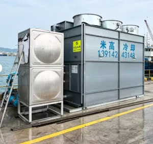 Professional Customizable Cooling Tower Industrial Flow Cross Flow Closed Cooling Tower Water Saving Cooling Water Tower