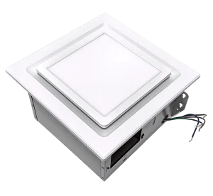 Professional Customized 12 Inch 110V 220V Ceiling Mounted Metal Exhaust Fan LED Light 280 M h Household for Bathroom Kitchen