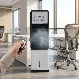 Professional Dual Use Tower Air Conditioner Heater Mobile AC for Home Plastic Electric Fan No Installation Required Floor