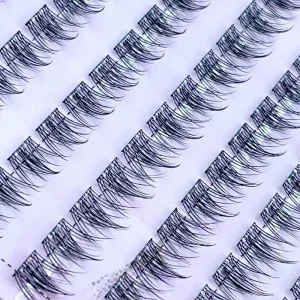 Professional Handmade Synthetic DIY Cluster Segmented Individual Lashes Eyelash Extension Fan