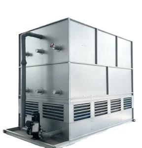 Professional Metal Cross Flow Combined Flow Water Cooling System Closed Loop Cooling Water Tower with Fan Low Maintenance VFD