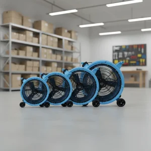Professional RDF Axial Flow Fans CE Certification Cooling System Movable Ventilation Blower for Industrial and Commercial Usage