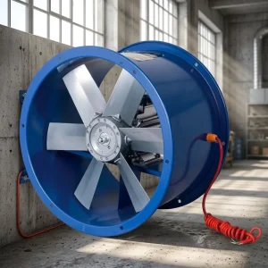 Professional Wall mounted Powerful Industrial Fan 20 Inch Industrial Installation High Temperature Axial Fan Drying Room Fan
