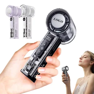 Professional Wearable ABS Material 18650 Lithium Battery Handheld Cooling Fan
