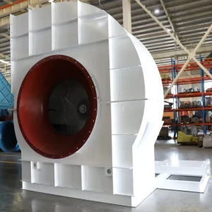 Project Supply Electric Powered Aluminum Alloy Backward Curved Blade Radial Industrial Fan for Industrial Cooling Ventilation