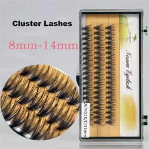 Promade Fan Lashes Individual Heat Bonded Volume Eyelash 10D 20D 30D Flare Lashes Cluster Eyelash Extension