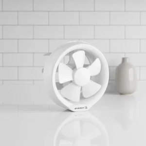 Pull Cord Switch Control Window Mounted Round Exhaust Fan for Residential Use Axial Flow Fan