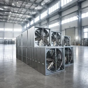 Push Pull Galvanized Industrial Exhaust Fan for Workshop Cooling
