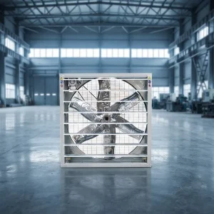 Push-Pull Wall-Mounted Exhaust Fans for Cattle Barns & Warehouses