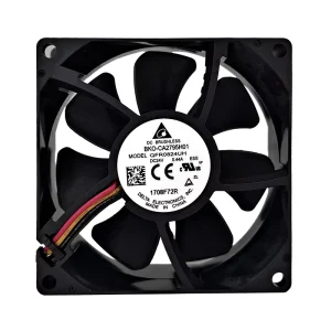 QFR0824UH ESS Axial Flow Cooling Fan 80*80*25mm 24V 0.44A 5400RPM 66.98CFM Exhaust Fan Electric OEM Customizable