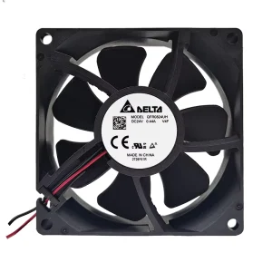 QFR0824UH V4F 80*80*25mm 24V ODM Electric Axial Flow Exhaust Fan 5400RPM 65.55CFM