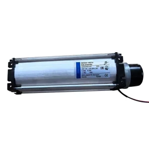 QG030-148/14 DC24V 6.2W 0.255A 148mm Medical Equipment Fan for Elevators with Tangential Cross-Flow Air Circulation