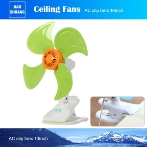 Quality Silent Modern Mechanical Desk Wall Clip On Fan with Low Price 10 Inch Plastic Outdoor Air Cooling Fan