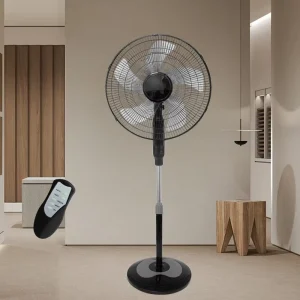 Quality Stand Electric Fan 18 Inch Industrial Stand Fan 5 Blade Portable Standing Fan Home