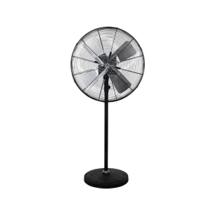 Quick Delivery Outdoor Electric Pedestal Metal Tower Fan Floor Standing 4 Blade Industrial Power Saving