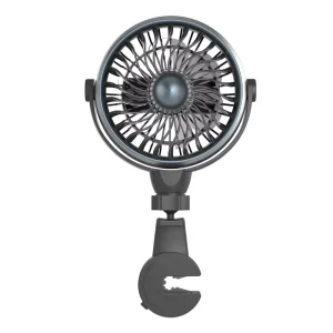 Quiet 4 Inch Mini Hook Aroma Car Fan With Convenient Backseat Hook 4 Speeds Mini Size