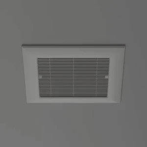 Quiet 8 Inch Bathroom Exhaust Fan Ceiling Mounted AC Motor 120V Ventilation for Home Exhaust Fan ETL Certified