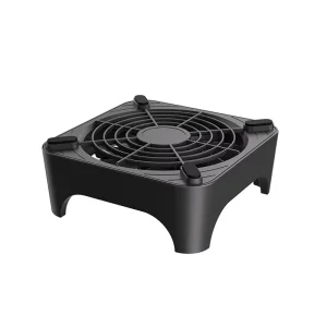 Quiet Ball Bearing Mini Cooling Fan DC 5V USB Powered Plastic Radiator for Set Top Box Router and Computer Case