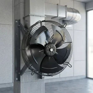 Quiet Operation 350mm External Rotor Axial Fan 14 Inch Ball Bearing Industrial Exhaust