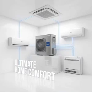 R32 DC Inverter 1 Zone Multi Split Air Conditioner with WiFi Control