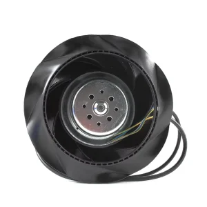 R3G190 8317075823 220v Plastic Backward Curved Centrifugal Fan 190mm Ec Centrifugal Radial Fan Large air Flow for ebmpapst Fan
