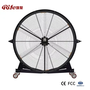RIFE TR 110 SU Industrial HVLS Fan with Motor Portable Energy Saving Remote Control for Workshop & Warehouse