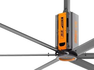 RTFANS Big Ass Fan Large Hvls Fan Warehouse 24ft Industrial Ceiling Fan