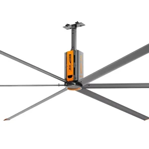 RTFANS HVLS Type 18 20 20FT Industrial Workshop Ventilation Giant HVLS Ceiling Fan