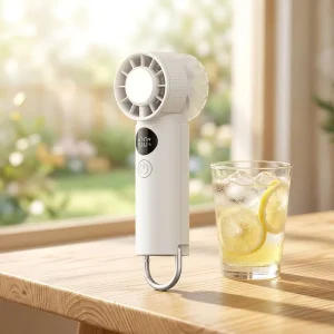 RYW FS2666 New High Speed Cooling Fan Portable Mini Turbo Rechargeable USB Battery Handheld Fan for Household Car Outdoor