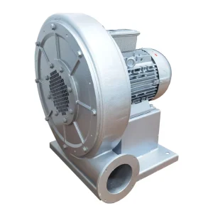 Radial High-Pressure Centrifugal Blower Aluminum Alloy Medium-Speed Industrial Fan for Large Airflow