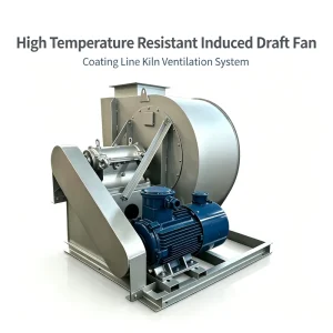 Radial Industrial Backward Centrifugal Ventilation Smoke Exhaust Fan Blower for Spray Booths with Blades