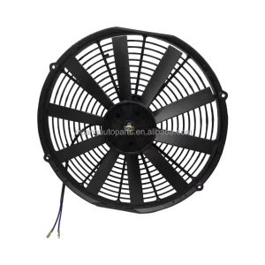 Radiator Cooling AC Fan Universal Electric Fan 14-Inch Straight Blade 80W 12V