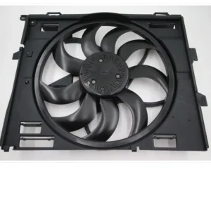 Radiator Cooling Fan 1742625440 for F34 GT B48 Engine Cooling System Black Retrofit Upgrade Part