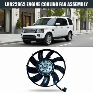 Radiator Cooling Fan Assembly LR025965 Fit for Land Rover Discovery 3 4 LR3 LR4 Range Rover Sport 2005 2016