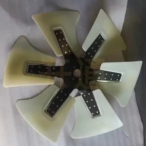 Radiator Cooling Fan for Komatsu WA470 3 WA450 Part #600 633 7850 6D140 Engine Fan Blade