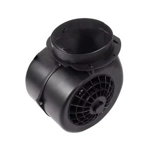 Range Hood PP Volute and Impeller Cooker Hood Motor Fan Chimney Motor Housing Air Blower Dia153x139mm