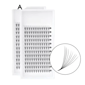 Ready to Ship Luxury 6D 8D 12D Premium Fans Lashes Extension CC Curl Premade Lash Fans Loose False Eyelashes