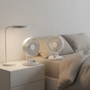 Rechargeable Desktop Air Cooler Portable USB Small Fan Mini Air Circulator Table Fan