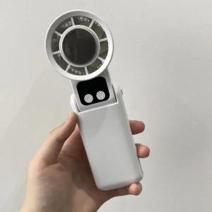 Rechargeable Handheld Fan High Speed Handheld Fan 3600mAh Rechargeable Air Blower Fan for Camping Custom Fans Handheld