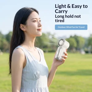 Rechargeable Handheld Mini Portable Electric Cooling Fan Personal Cooling Fan For Car & Outdoor Use