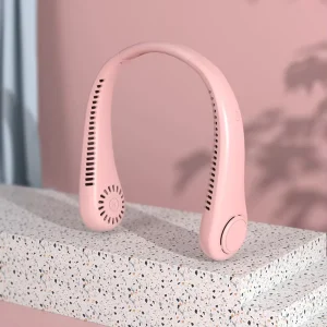Rechargeable Neck Fan with Portable Hanging Design Hands Free Cooling Fan for Home Office and Outdoor Use