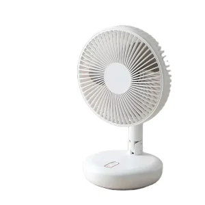 Rechargeable Portable Desktop Floding Hanging air Cooling Fan with Light USB Floding Fan