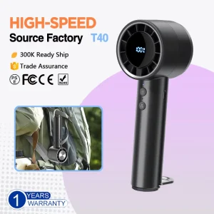 Rechargeable Portable Mini Fan with USB Charging Port Handheld Portable Fan for Outdoor Camping Home Daily Use Wedding Gift Fan