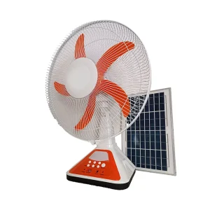 Rechargeable Solar Fan With Solar Panel for Multiple Purposes Rechargeable Solar Fan