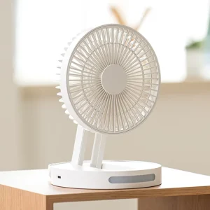 Rechargeable Table Fan Portable 3600mAh USB Hanging 5v Desk Folding Pedestal Fan Foldable Ceiling Cooling Fan