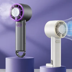 Refrigeration High Speed Cold Cooling Ice Compress Rechargeable Small Usb Portable Fan Adjustment High Speed Handheld Mini Fan